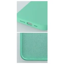 Telefontok Motorola Moto G86 5G - menta szilikon hátlap tok ﻿-3