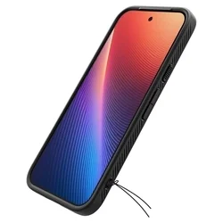 Telefontok Google Pixel 9a - SPIGEN Liquid Air matt fekete hátlap tok-14