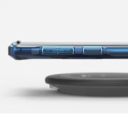Telefontok Samsung Galaxy NOTE 10+ (NOTE 10 Plus) - Ringke Fusion X Design kék ütésálló tok-4