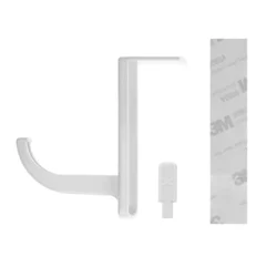 Fejhallgató tartó: Monitorra rögzíthető fejhallgató tartó, fehér-3