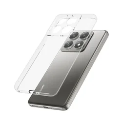 Telefontok Xiaomi 15T 5G - átlátszó szilikon hátlap tok-2