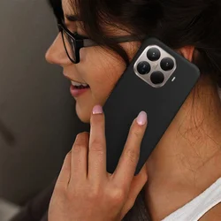 Telefontok Xiaomi 15T Pro 5G - fekete szilikon hátlap tok ﻿-3