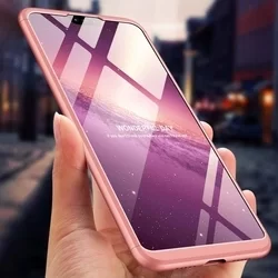 Telefontok Xiaomi Mi 8 Lite - hátlap - GKK Protection 3in1 - pink-3