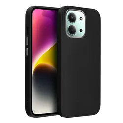 Telefontok Xiaomi Redmi 15C - Frame - fekete műanyag hátlap tok, szilikon kerettel-2