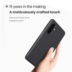 Telefontok Samsung Galaxy A17 5G - Nillkin Super Frosted - fekete műanyag hátlap tok-2