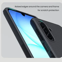 Telefontok Samsung Galaxy A17 5G - Nillkin Super Frosted - fekete műanyag hátlap tok-4