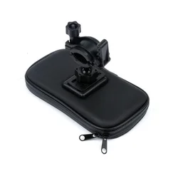 Biciklis tartó UNIQ - Univerzális bicikli kormányra szerelhető, 360 fokban elfordítható fekete telefon tartó 4,7 col-5