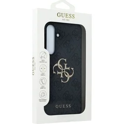 Telefontok Samsung Galaxy S25 FE - Guess Guess Metal Logo - fekete, hátlap tok-4
