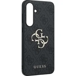 Telefontok Samsung Galaxy S25 FE - Guess Guess Metal Logo - fekete, hátlap tok-3