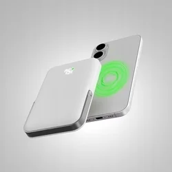 Powerbank Qualo Mag Secure - MagSafe komaptibilis powerbank, Type-C (USB-C) porttal, 10000mAh-4