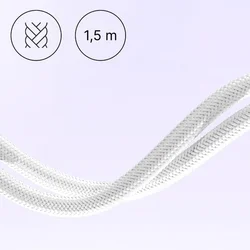 Kábel Qualo Transparent - Type-C / Type-C (USB-C) kábel 60W, 1,5m ﻿-4