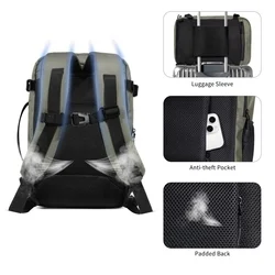 Hátizsák - Tech- Protect Defender S50 - olíva zöld hátitáska-4