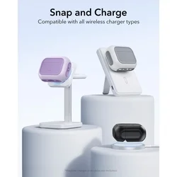 AirPods Pro 3 tartó - ESR ORBIT Halolock - MagSafe kompatibilis lila AirPods Pro 3 tok-3