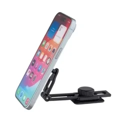 Autós tartó Qualo - műszerfalra rögzíthető, mágneses autós tartó, fekete-3