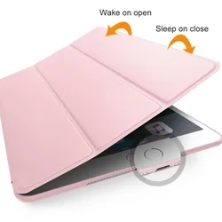 Tablettok iPad Air / iPad 9.7 (2017) / iPad 9.7 (2018) - Rosegold smart case-3