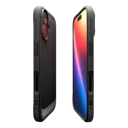 Telefontok iPhone 17 - SPIGEN RUGGED ARMOR MAG MAGSAFE fekete tok-4