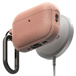 AirPods Pro 3 tartó - RINGKE ONYX MAGNETIC MAGSAFE - púder pink tok, karabinerrel-1