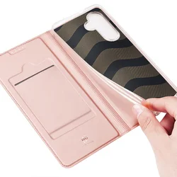 Telefontok Samsung Galaxy A17 5G - Dux Ducis rose gold könyvtok-4