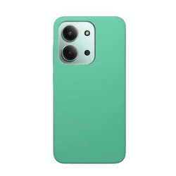 Telefontok Xiaomi Redmi 15C - 2mm-es menta szilikon hátlap tok-1