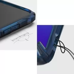 Telefontok Huawei P30 Lite - Ringke Fusion X kék ütésálló tok-1