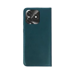 Telefontok Honor X5c Plus - Smart Magnetic zöld szilikon keretes mágneses könyvtok-3