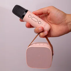 Maxlife MXKS-100 - pink bluetooth hangszóró, karaoke mikrofonnal-3
