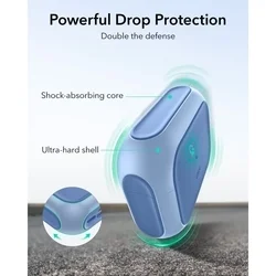 AirPods Pro 3 tartó - ESR ORBIT Halolock - MagSafe kompatibilis kék AirPods Pro 3 tok-1