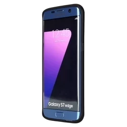 Telefontok Samsung Galaxy S7- Pierre Cardin Bőr + Szilikon Tok -Kék (8719273131374)-1