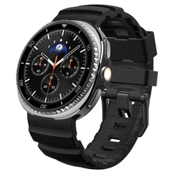 Samsung Galaxy Watch 8 / Classic (40 / 44 / 46 mm) - SPIGEN WBS2 BAND fekete szíj-2