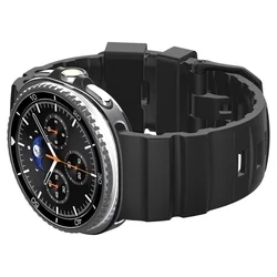 Samsung Galaxy Watch 8 / Classic (40 / 44 / 46 mm) - SPIGEN WBS2 BAND fekete szíj-10