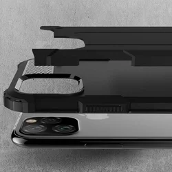 Telefontok iPhone 11 Pro Max - Defender II fekete ütésálló hátlap tok-5