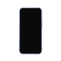 Telefontok iPhone 12 Pro - MagSafe kompatibilis lila szilikon hátlap tok-1