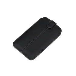 Telefontok 6,3 - 7,0 col - fekete tépőzáras-kihúzós tok (105x185 mm)-1