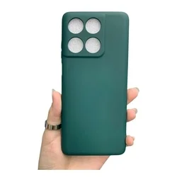 Telefontok Motorola Edge 60 Fusion 5G - zöld szilikon hátlap tok-1