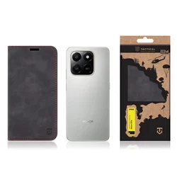 Telefontok Honor X7d - Tactical Xproof fekete szilikon keretes mágneses könyvtok-3