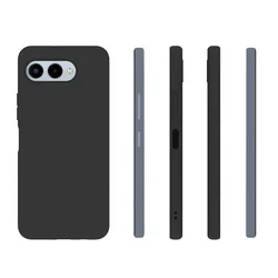 Telefontok T Phone 3 5G - fekete szilikon hátlap tok ﻿-1