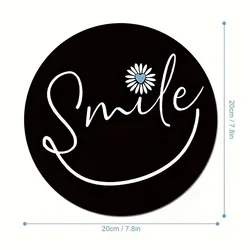 Egérpad - Smile fekete egérpad-1