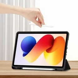 Tablettok Xiaomi Redmi Pad 2 Pro (12,1 coll) - fekete smart case, ceruza tartóval-3