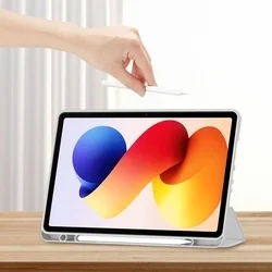 Tablettok Xiaomi Redmi Pad 2 Pro (12,1 coll) - szürke smart case, ceruza tartóval-8