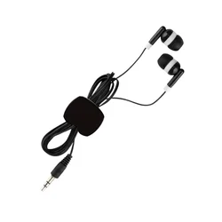 Univerzális 5db-os kábelrendező klipsz, fekete-3