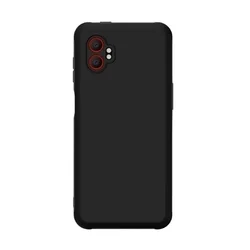 Telefontok Samsung Galaxy Xcover 7 Pro 5G - fekete szilikon hátlap tok-1