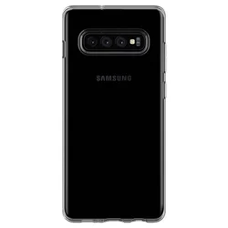 Telefontok Samsung Galaxy S10+ (S10 Plus) - SPIGEN LIQUID CRYSTAL CRYSTAL CLEAR TOK-2