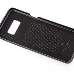 Telefontok Samsung Galaxy S8 Plus - Pierre Cardin Valódi Bőr Tok- D Zöld (8719273133682)-2