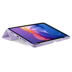 Tablettok Xiaomi Redmi Pad 2 (11 coll) - lila smart case, ceruza tartóval-2