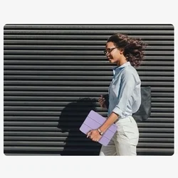 Tablettok Xiaomi Redmi Pad 2 (11 coll) - lila smart case, ceruza tartóval-10