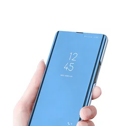 Telefontok Samsung Galaxy S25 Ultra - Kék Clear View Tok-1