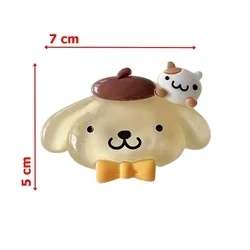 Telefontartó pop holder - Cuki Áki popper, foszforeszkáló-1