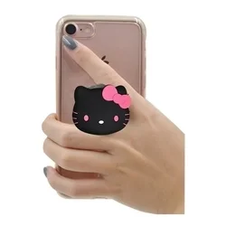 Telefontartó pop holder - SZIA CICA popper, fekete-2