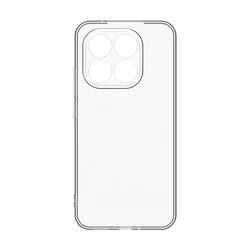 Telefontok Xiaomi 15T 5G - 2mm-es átlátszó szilikon hátlap tok-2