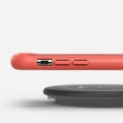 Telefontok iPhone 11 - Ringke Air S piros szilikon tok-2